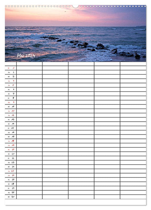 Timmendorfer Strand - Ostsee Urlaubsparadies (CALVENDO Premium Wandkalender 2024)