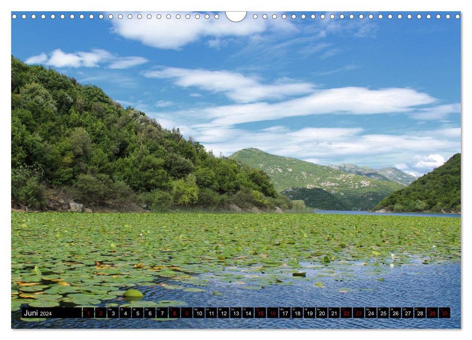 Unterwegs in Montenegro (CALVENDO Wandkalender 2024)