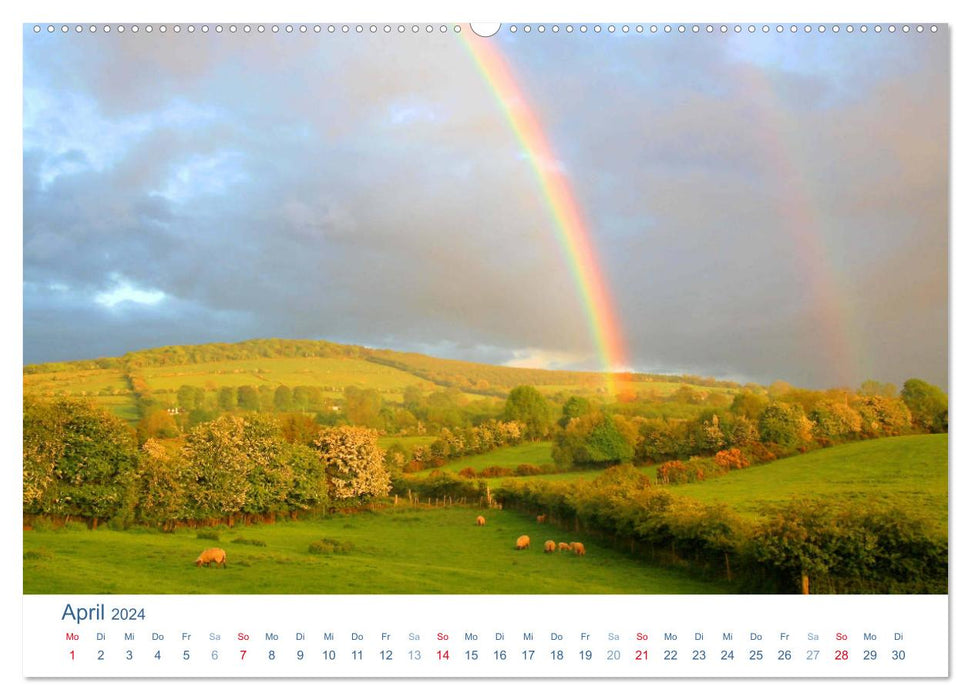 Irland 2024. Impressionen zwischen grünen Hügeln und blauen Küsten (CALVENDO Premium Wandkalender 2024)