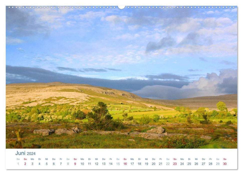 Irland 2024. Impressionen zwischen grünen Hügeln und blauen Küsten (CALVENDO Premium Wandkalender 2024)