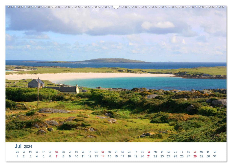 Irlande 2024. Impressions entre collines verdoyantes et côtes bleues (Calendrier mural CALVENDO Premium 2024) 