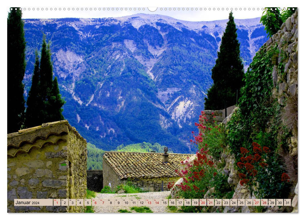 Magical Land of Ventoux (CALVENDO Wall Calendar 2024) 