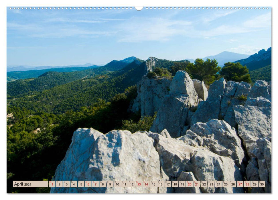 Magisches Land des Ventoux (CALVENDO Wandkalender 2024)