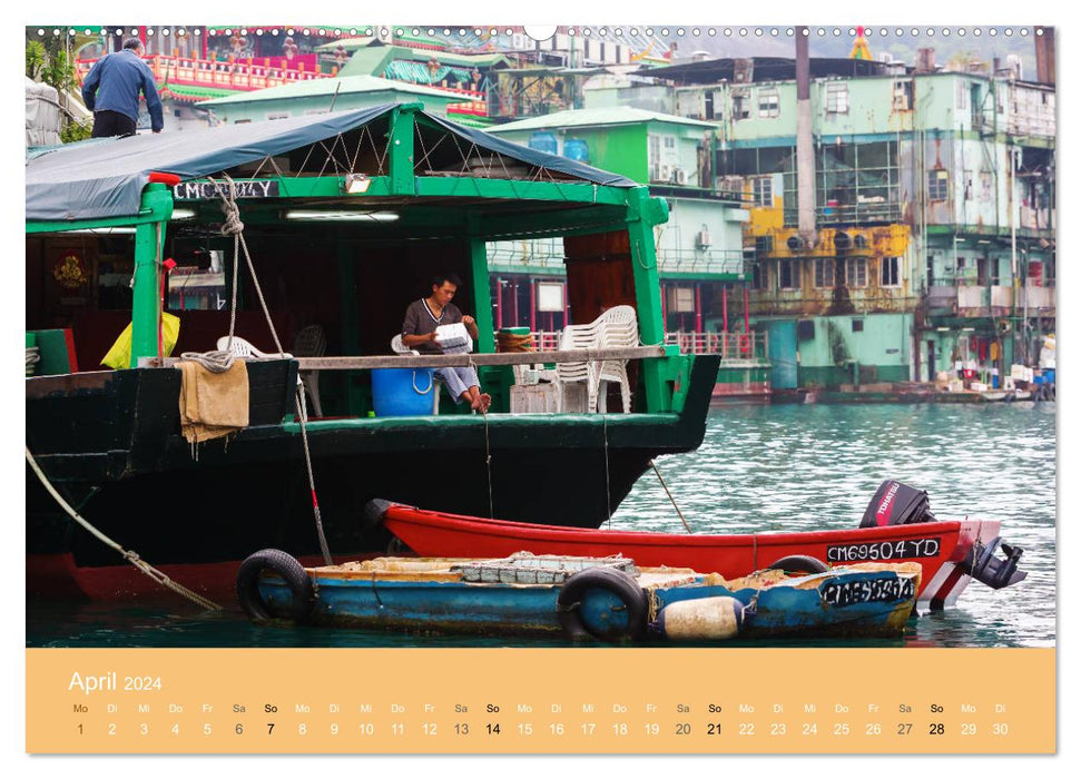 Impressionen aus Hong Kong (CALVENDO Wandkalender 2024)