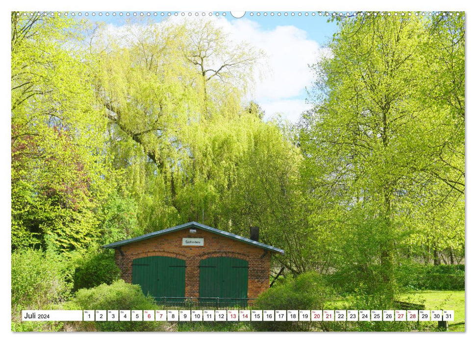 Ammersbek - Oasis de verdure aux portes de Hambourg (Calendrier mural CALVENDO Premium 2024) 