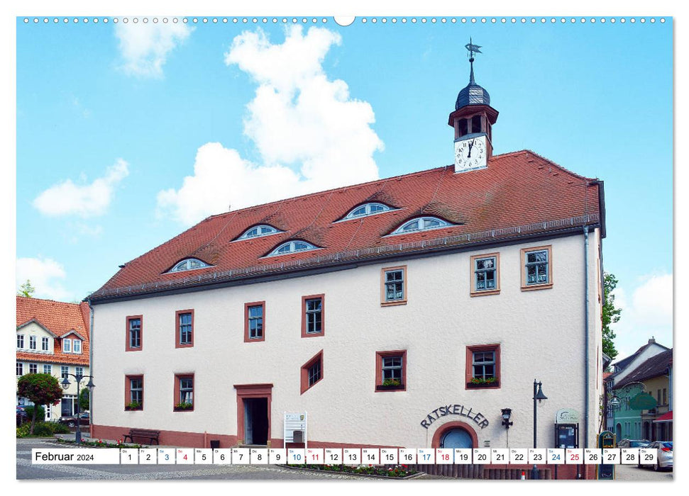 Bad Sulza - Staatlich anerkanntes Sole-Heilbad (CALVENDO Premium Wandkalender 2024)