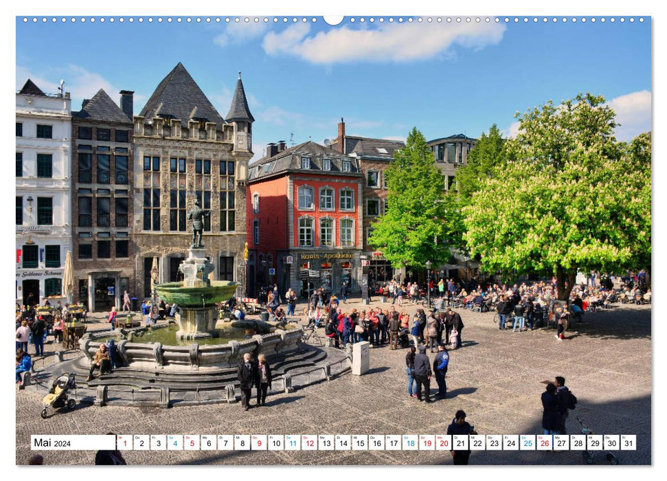 Aachen - Ansichtssache (CALVENDO Premium Wandkalender 2024)