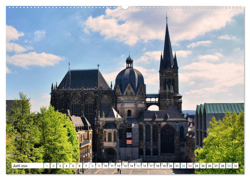 Aachen - Ansichtssache (CALVENDO Premium Wandkalender 2024)