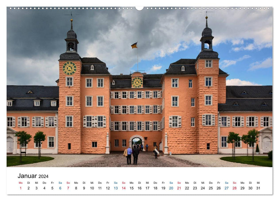 Schwetzingen - Ansichtssache (CALVENDO Premium Wandkalender 2024)