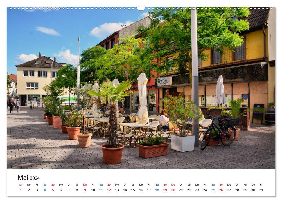 Schwetzingen - Ansichtssache (CALVENDO Premium Wandkalender 2024)