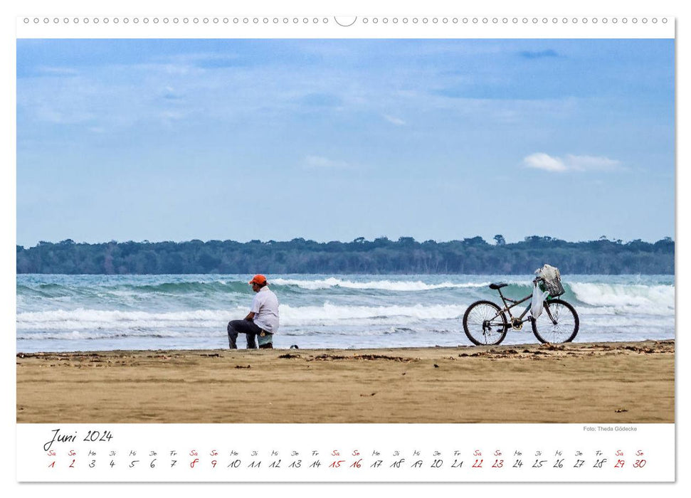Natur pur, Costa Rica (CALVENDO Premium Wandkalender 2024)