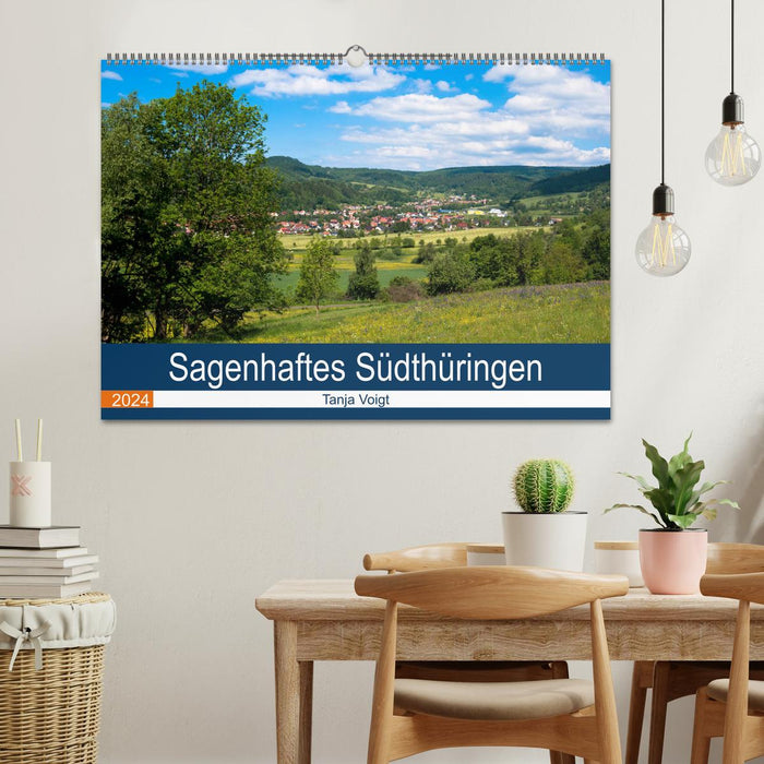 Fabuleuse Thuringe du Sud (calendrier mural CALVENDO 2024) 