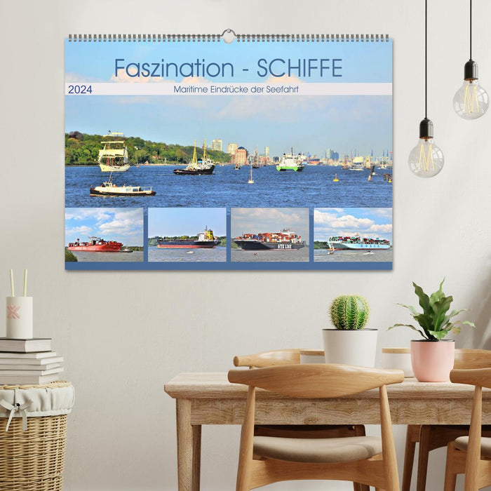 Fascination - SHIPS (CALVENDO wall calendar 2024) 