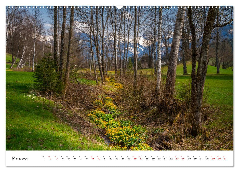 Kitzbühel, ville sportive et paradis de la randonnée (Calendrier mural CALVENDO Premium 2024) 