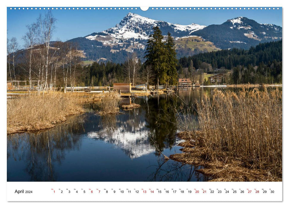 Kitzbühel, Sportstadt und Wanderparadies (CALVENDO Premium Wandkalender 2024)