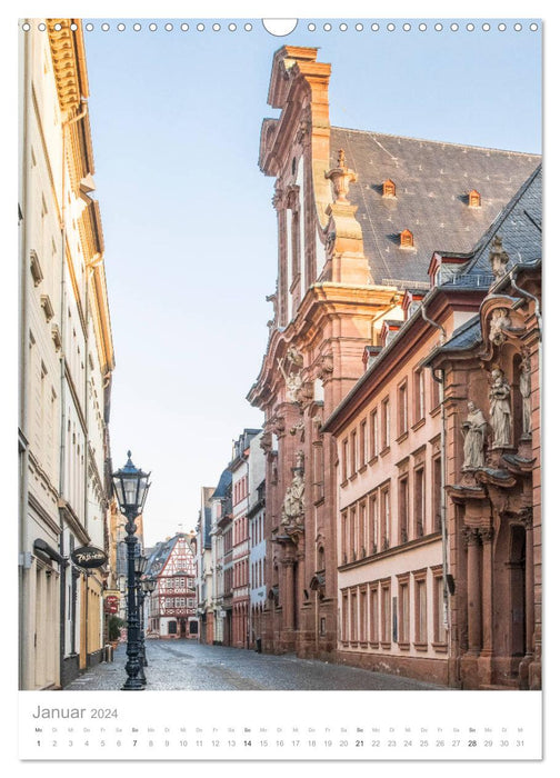 Meine Stadt Mainz (CALVENDO Wandkalender 2024)