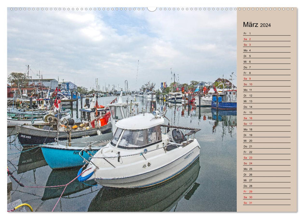 Timmendorfer Strand - Urlaubsimpressionen (CALVENDO Wandkalender 2024)