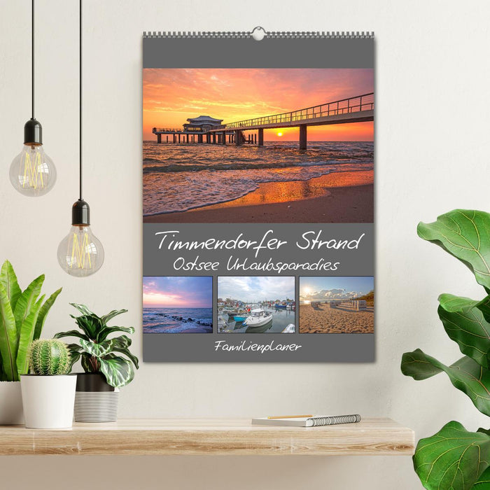 Timmendorfer Strand - Ostsee Urlaubsparadies (CALVENDO Wandkalender 2024)