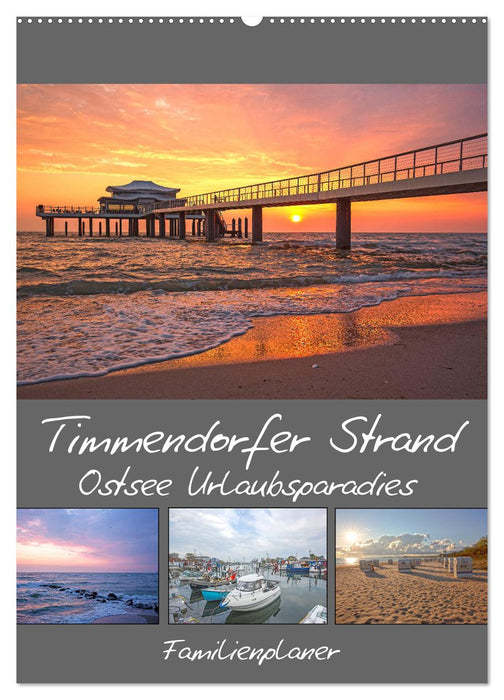 Timmendorfer Strand - Baltic Sea holiday paradise (CALVENDO wall calendar 2024) 