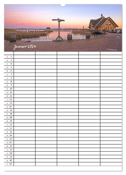 Timmendorfer Strand - Ostsee Urlaubsparadies (CALVENDO Wandkalender 2024)