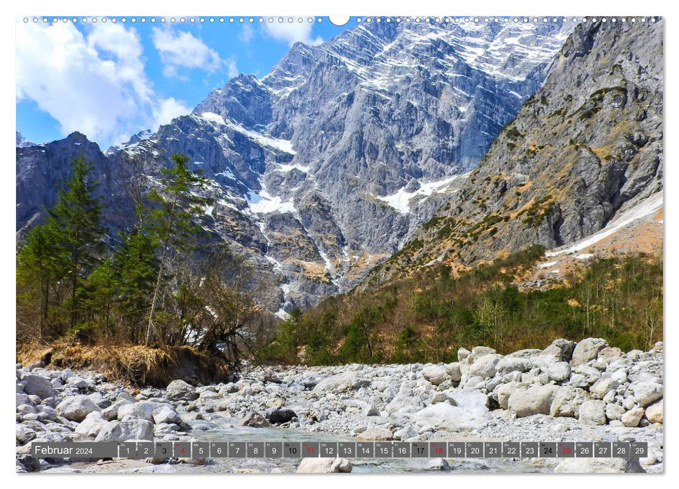 Randonnée au Königssee (Calendrier mural CALVENDO Premium 2024) 