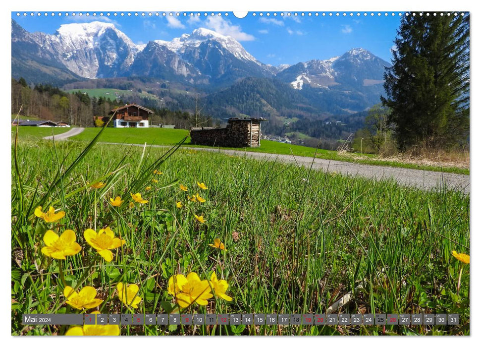 Randonnée au Königssee (Calendrier mural CALVENDO Premium 2024) 