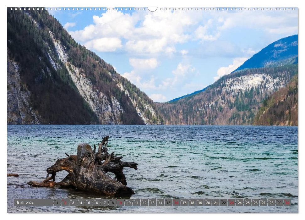 Randonnée au Königssee (Calendrier mural CALVENDO Premium 2024) 