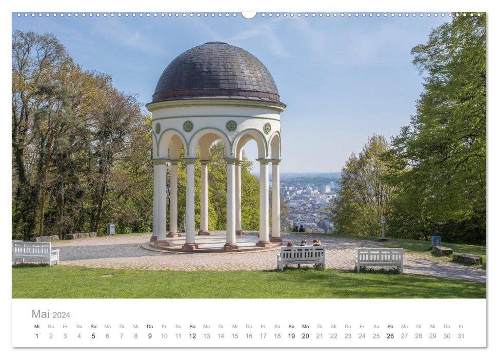 Wiesbaden wunderbar (CALVENDO Premium Wandkalender 2024)