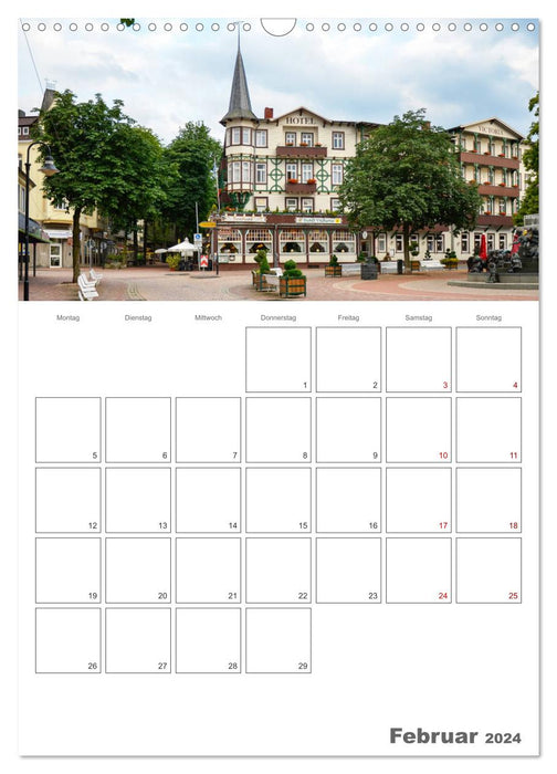 Bad Harzburg. Das Tor zum Westharz (CALVENDO Wandkalender 2024)