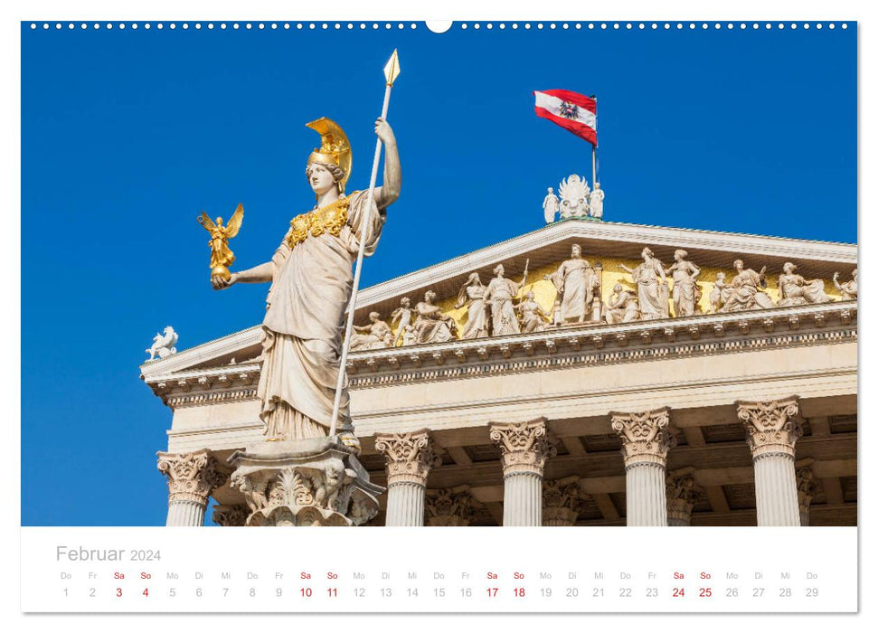 W I E N E R Impressionen (CALVENDO Premium Wandkalender 2024)