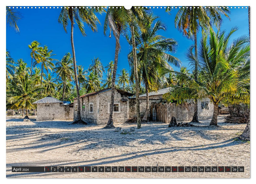 Karibu Zanzibar (Calvendo Premium Calendrier mural 2024) 