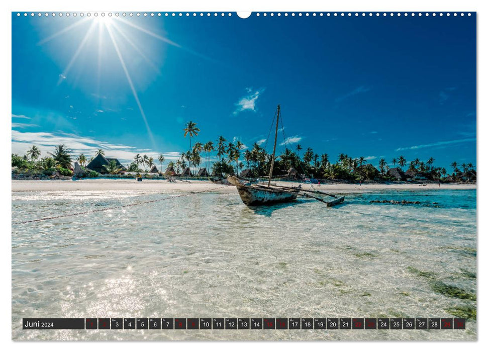Karibu Sansibar (CALVENDO Premium Wandkalender 2024)