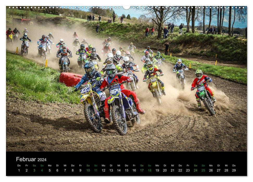 Motocross Ladies 2024 (CALVENDO Premium Wall Calendar 2024)
