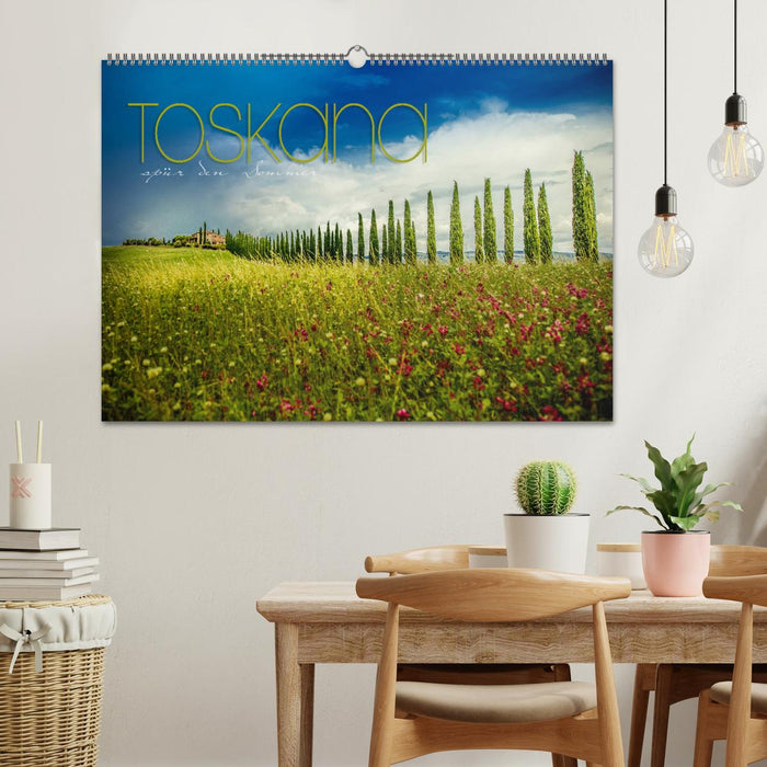 Tuscany - feel the summer (CALVENDO wall calendar 2024) 