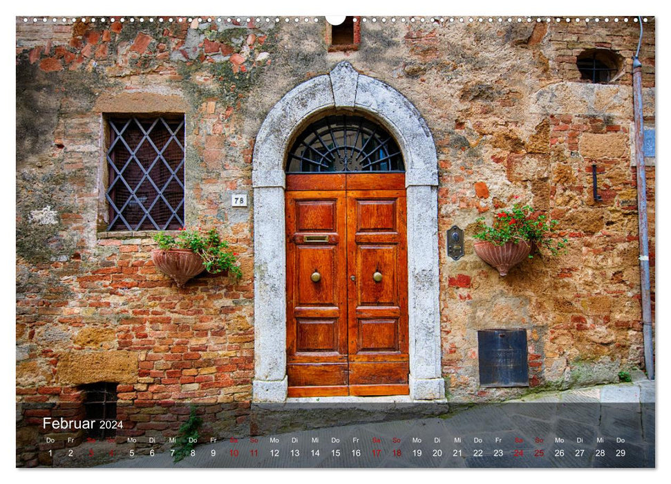 Tuscany - feel the summer (CALVENDO wall calendar 2024) 