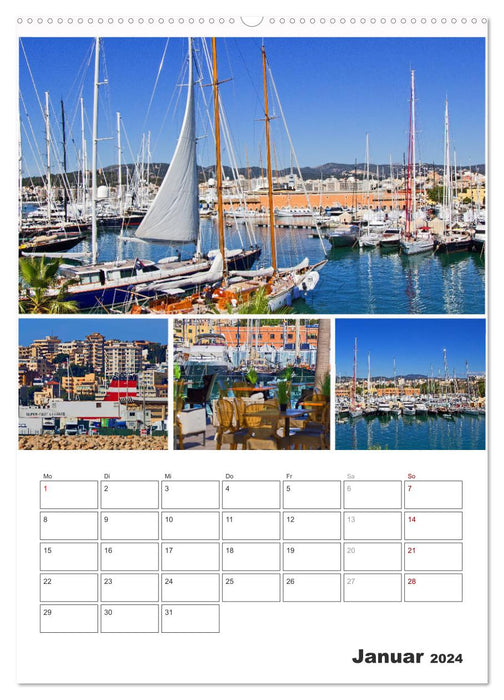 Hola Mallorca (CALVENDO Premium Wandkalender 2024)