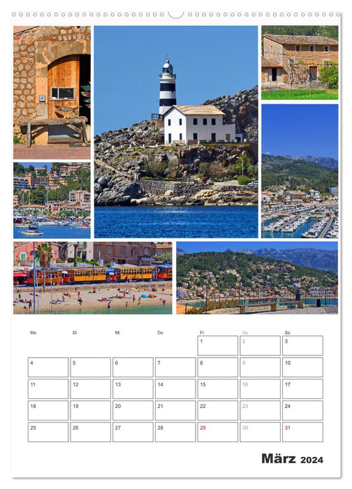 Hola Majorque (Calvendo Premium Calendrier mural 2024) 