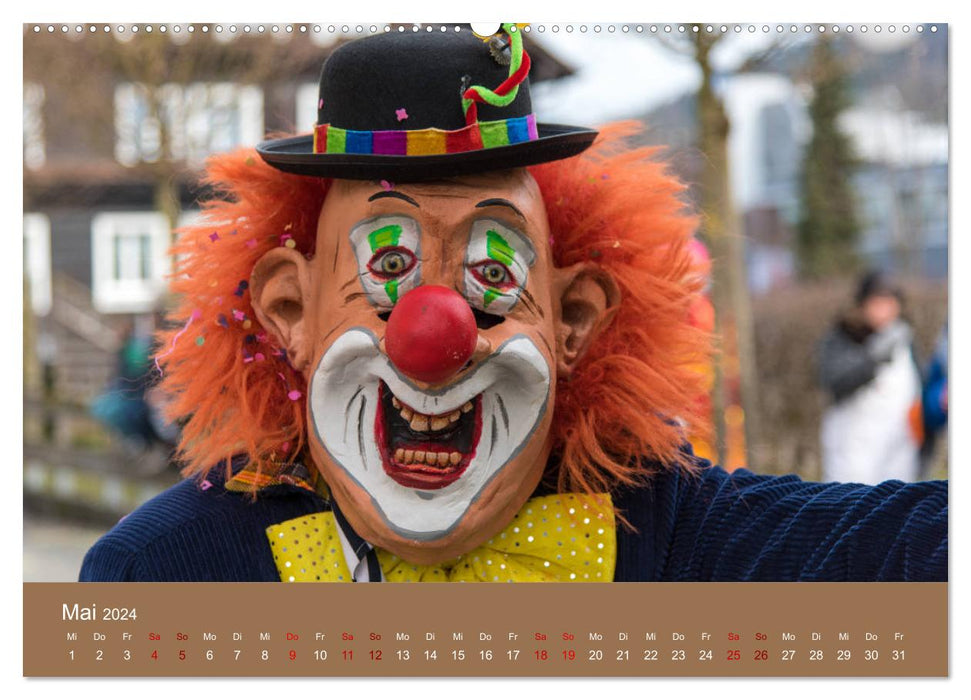 Carnaval toute l’année (Calvendo Premium Wall Calendar 2024) 