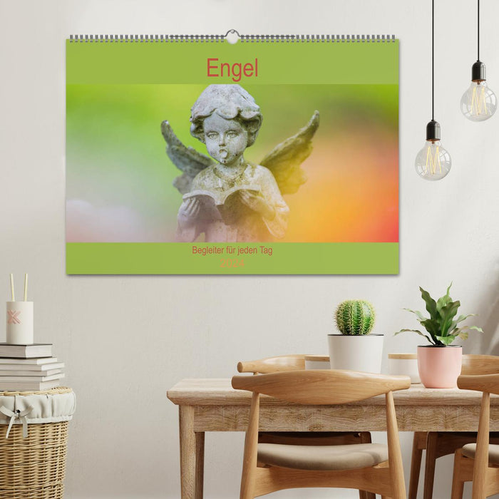 Angel - companion for every day (CALVENDO wall calendar 2024) 