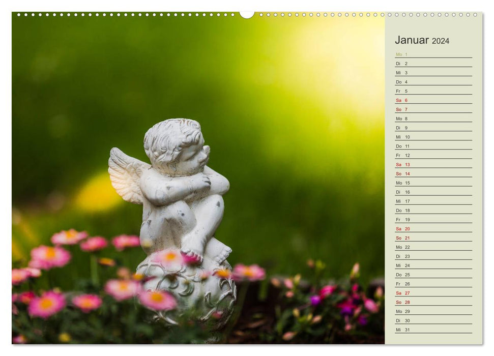 Angel - companion for every day (CALVENDO wall calendar 2024) 