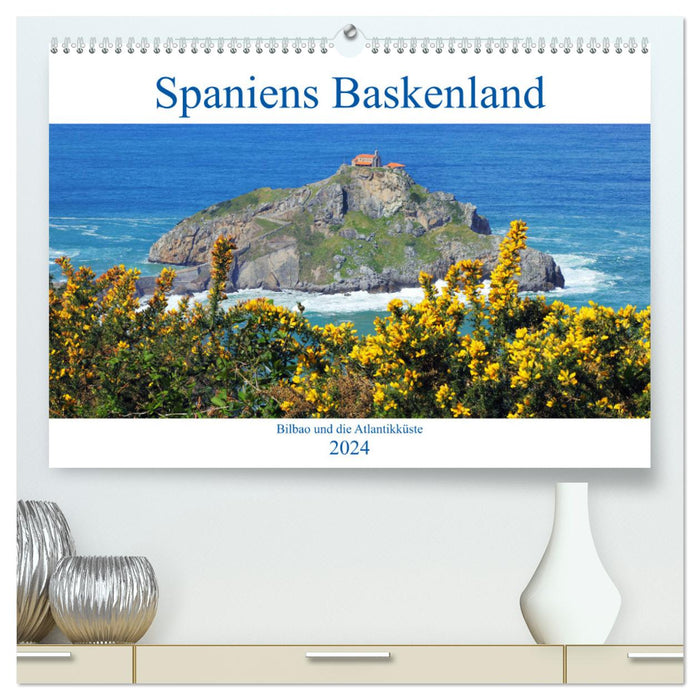 Spaniens Baskenland (CALVENDO Premium Wandkalender 2024)
