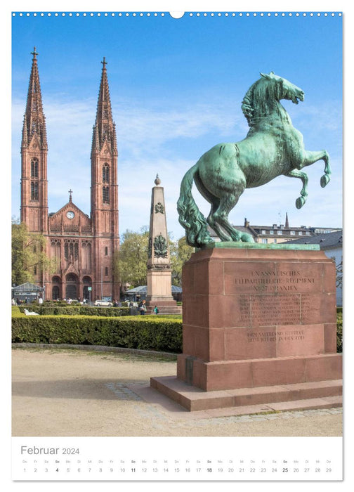 Mein Wiesbaden (CALVENDO Wandkalender 2024)