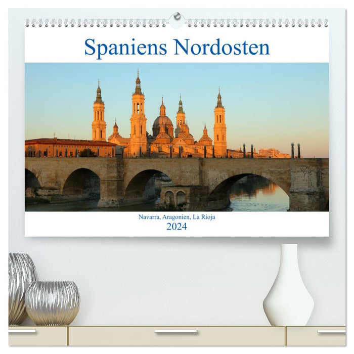 Nord-Est de l'Espagne (Calendrier mural CALVENDO Premium 2024) 