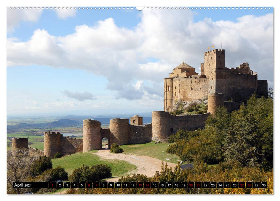 Nord-Est de l'Espagne (Calendrier mural CALVENDO Premium 2024) 