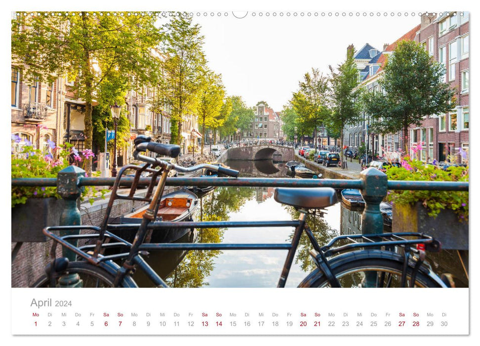 AMSTERDAM Impressionen (CALVENDO Premium Wandkalender 2024)
