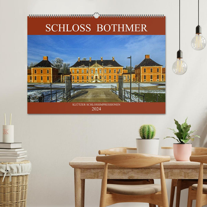 Schloss Bothmer - Klützer Schlossimpressionen (CALVENDO Wandkalender 2024)