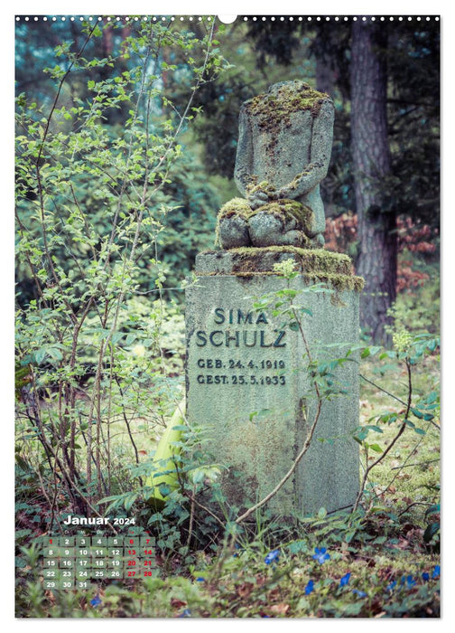 Historic Stahnsdorf Cemetery (CALVENDO wall calendar 2024) 