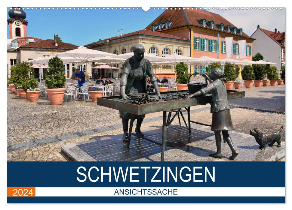 Schwetzingen - Ansichtssache (CALVENDO Wandkalender 2024)