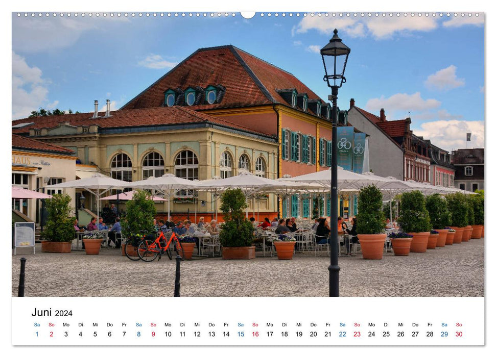 Schwetzingen - Ansichtssache (CALVENDO Wandkalender 2024)