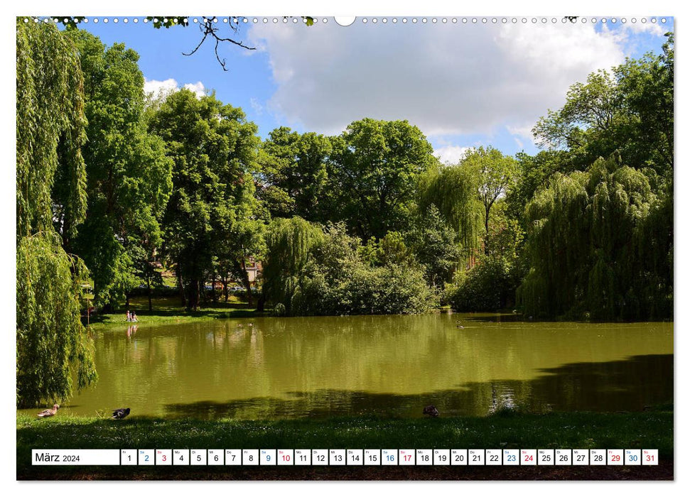Bad Sulza - Staatlich anerkanntes Sole-Heilbad (CALVENDO Wandkalender 2024)